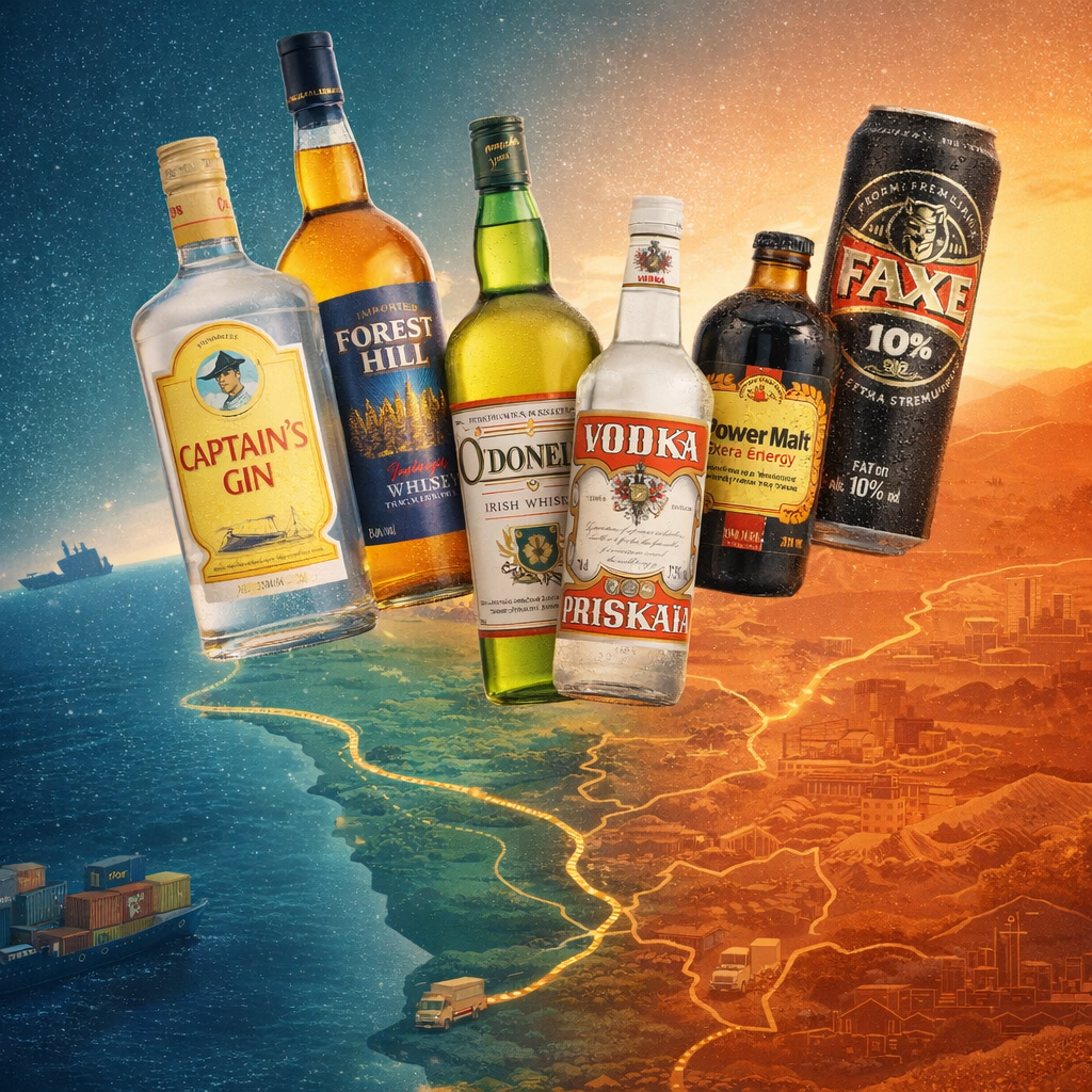 Astra beverage portfolio across Africa